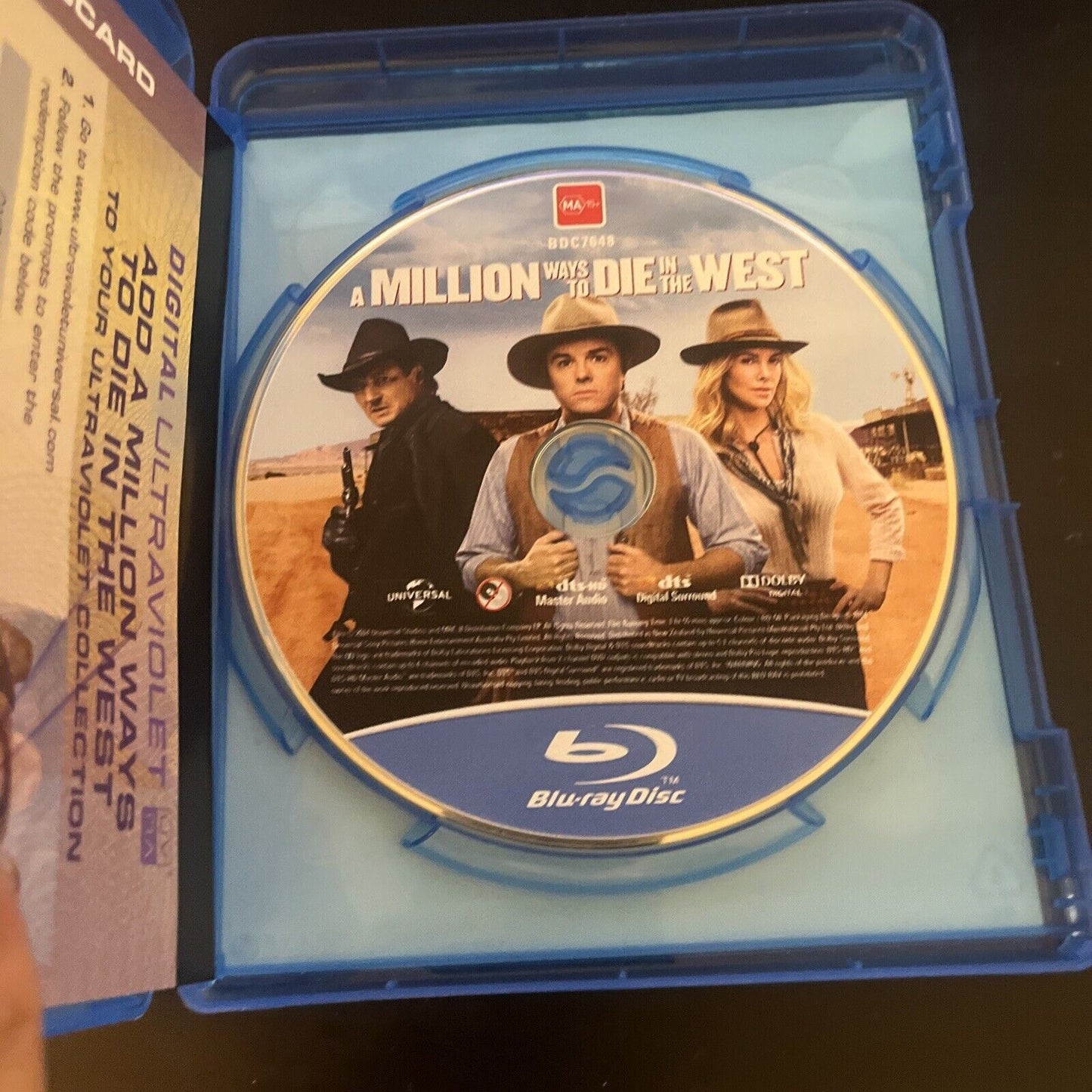 A Million Ways To Die In The West (Blu-Ray, 2014) Seth MacFarlane, Region B