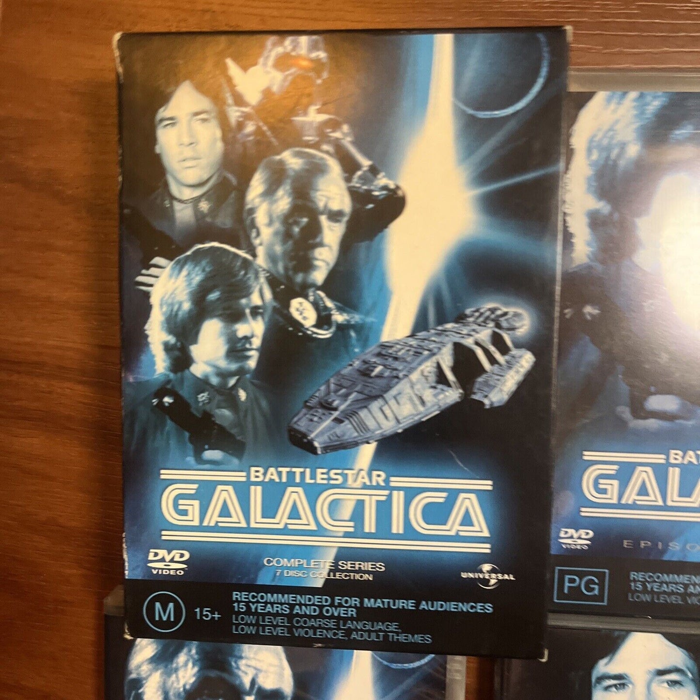 Battlestar Galactica - Complete Series (DVD, 1978, 7-Disc) Region 4 &2