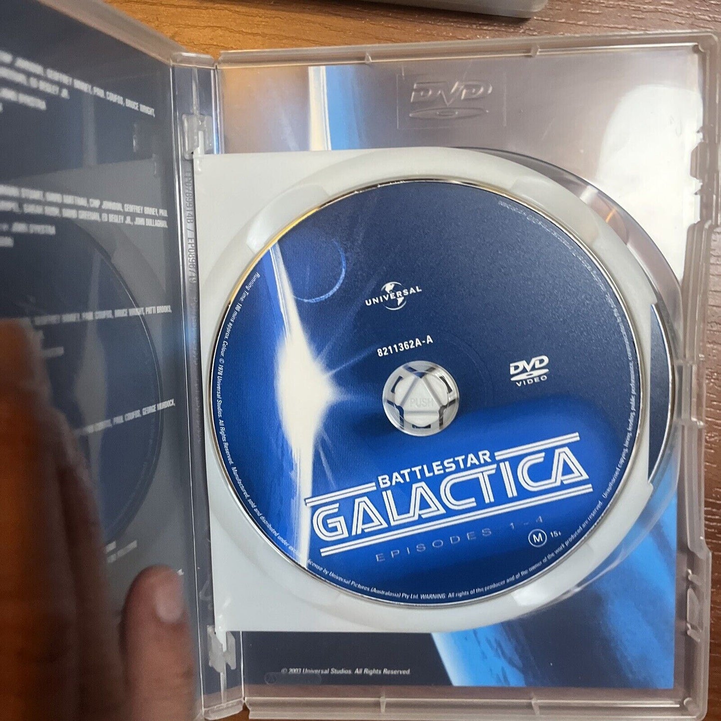 Battlestar Galactica - Complete Series (DVD, 1978, 7-Disc) Region 4 &2