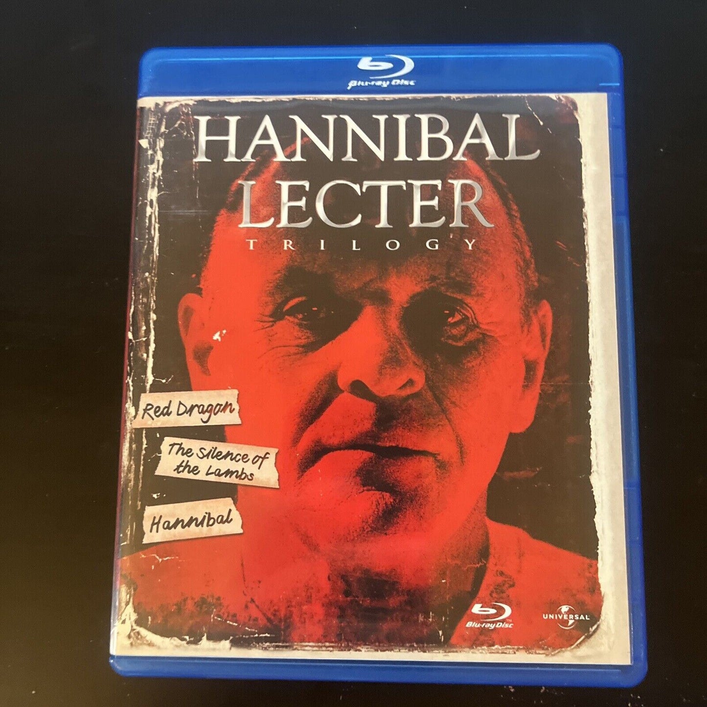 Hannibal Lecter Trilogy: Red Dragon, Silence of Lambs, Hannibal Bluray Region B