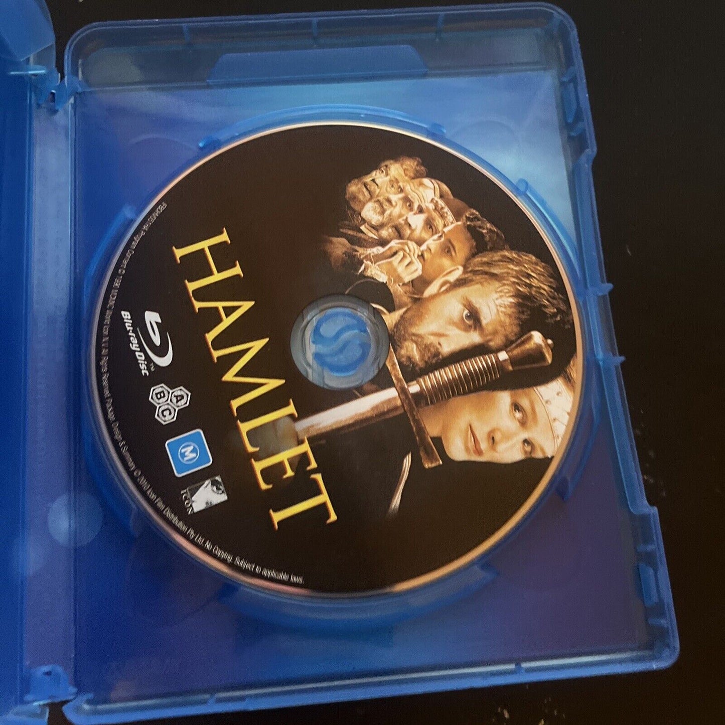 Hamlet (Bluray, 1990) Mel Gibson, Glenn Close, Franco Zeffirelli All Regions