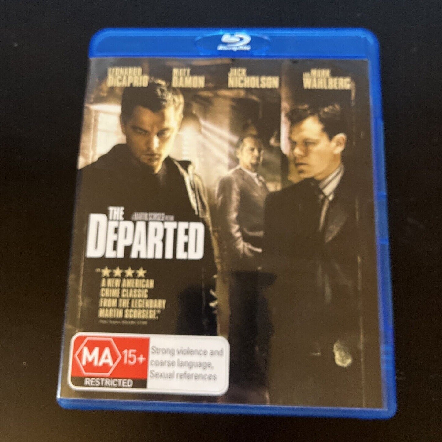 The Departed (Blu-ray, 2006) Leonardo DiCaprio, Matt Damon Drama Region B