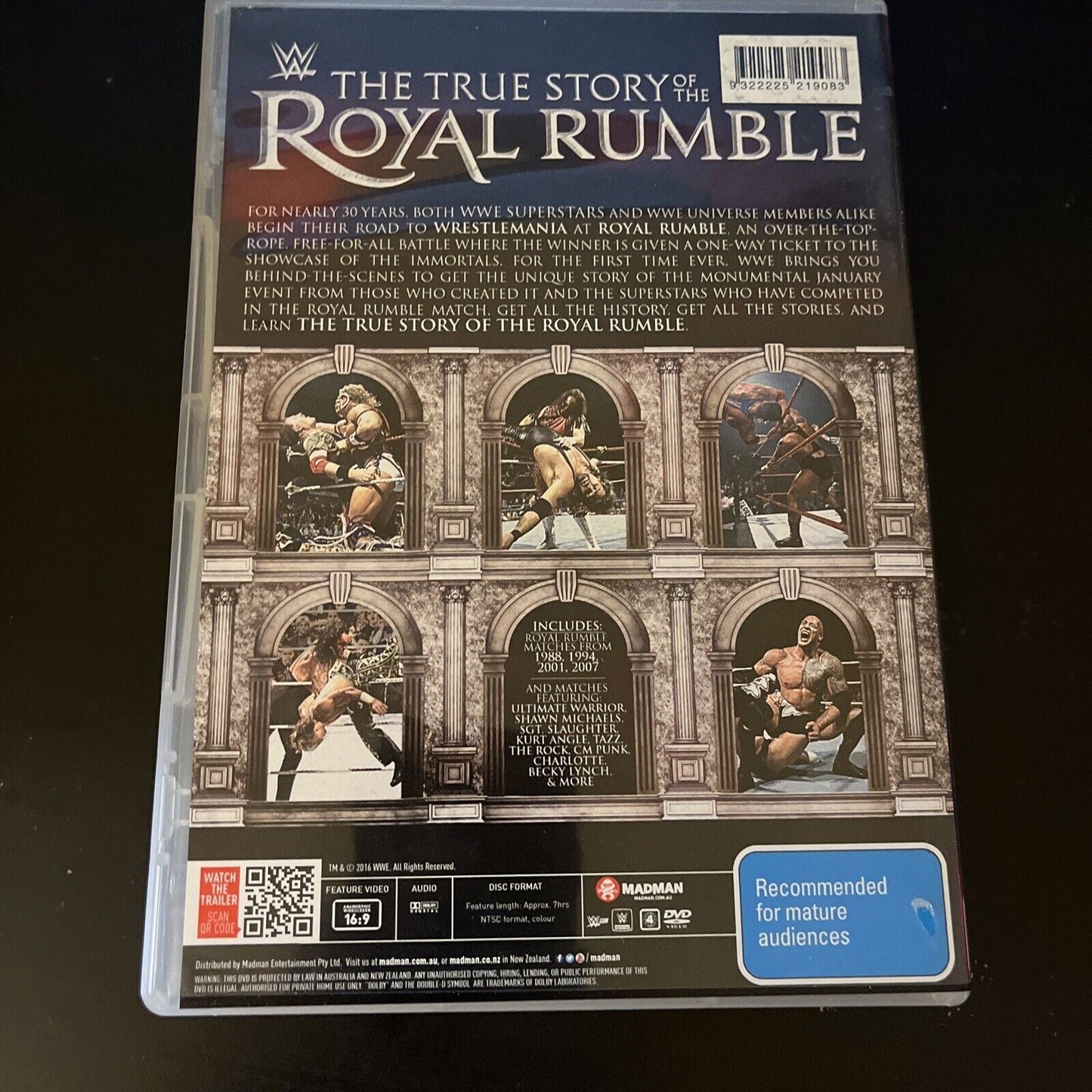 WWE - The True Story Of The Royal Rumble (DVD, 3-Disc Set) Region 4