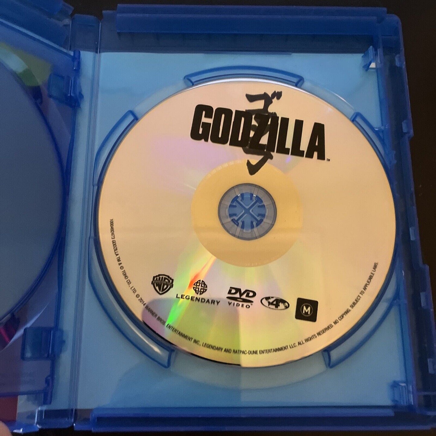 Godzilla (Blu Ray + DVD, 2014, 2-Disc) Region B