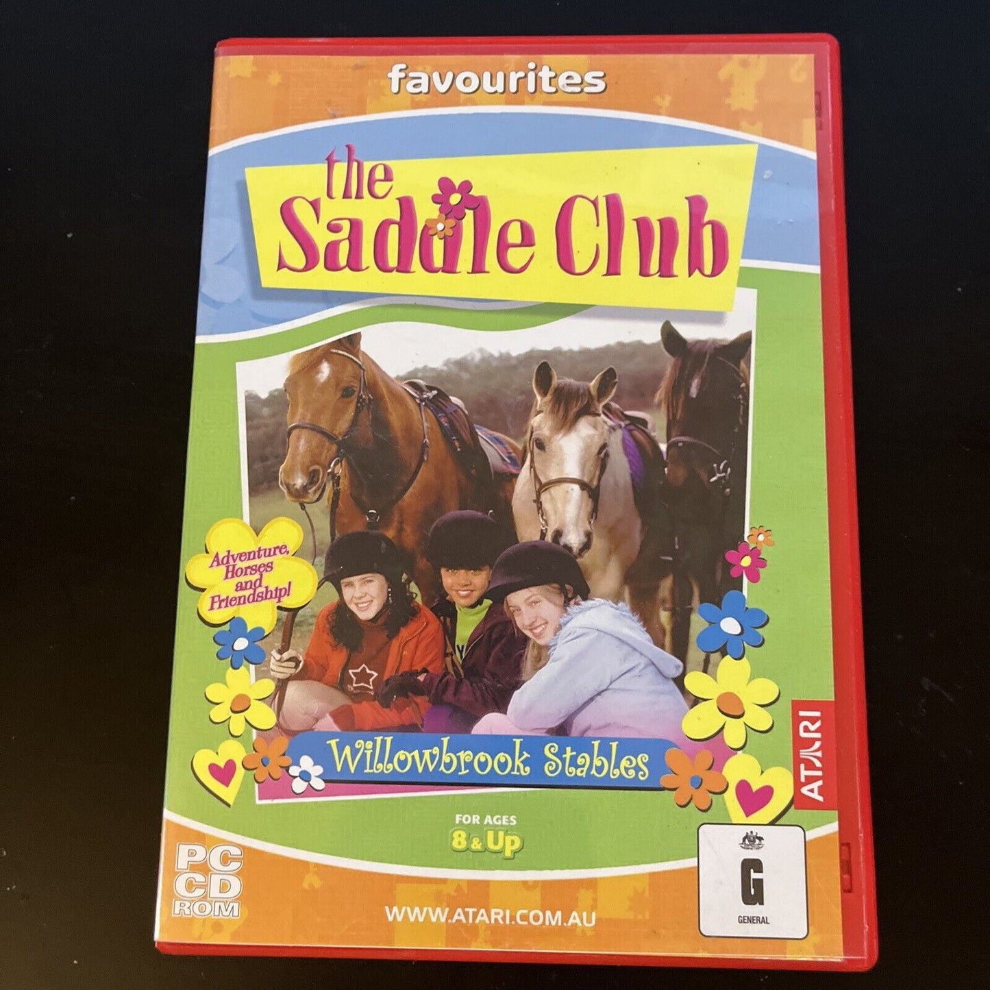 The Saddle Club - Willowbrook Stables PC Video Game CD-ROM Atari