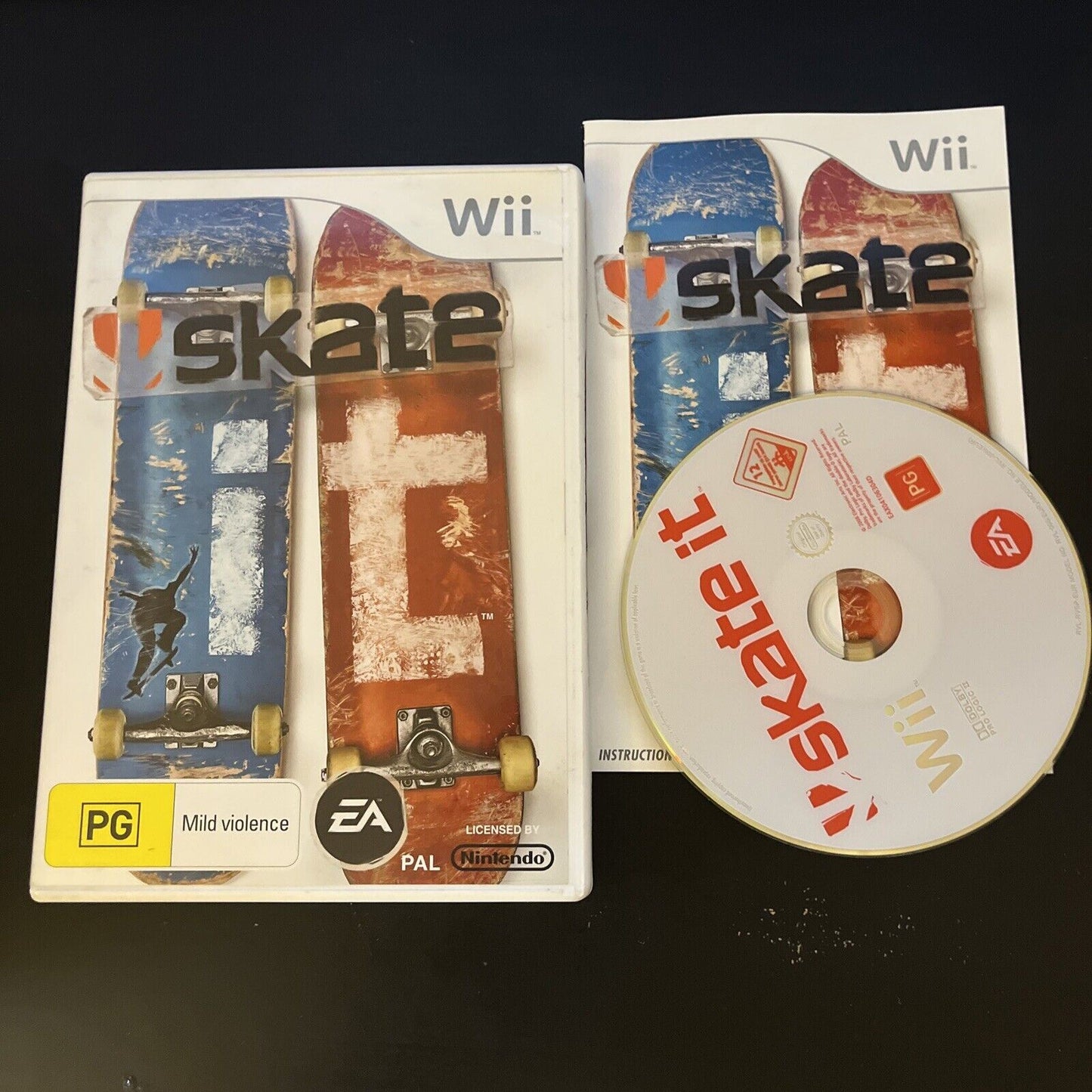 Skate It (Nintendo Wii, 2008) PAL with manual