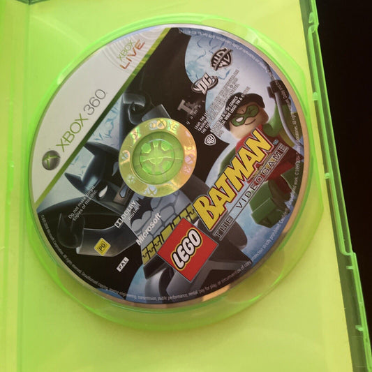 Lego Batman The Video Game Xbox 360 PAL *Disc only*