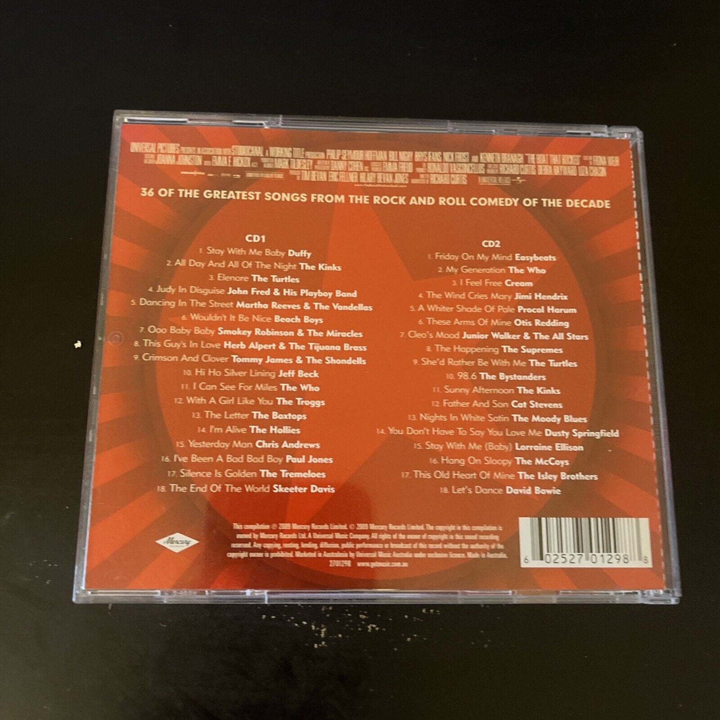 The Boat That Rocked Movie Soundtrack (CD, 2009)