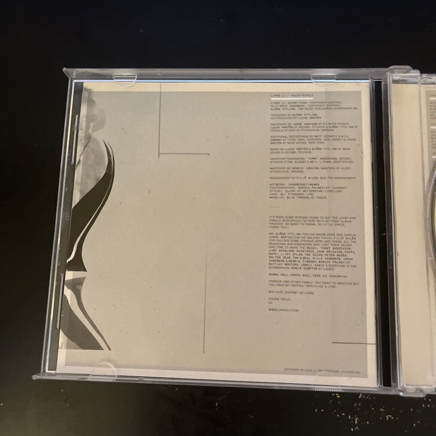 Lykke Li - Youth Novels (CD, 2008)