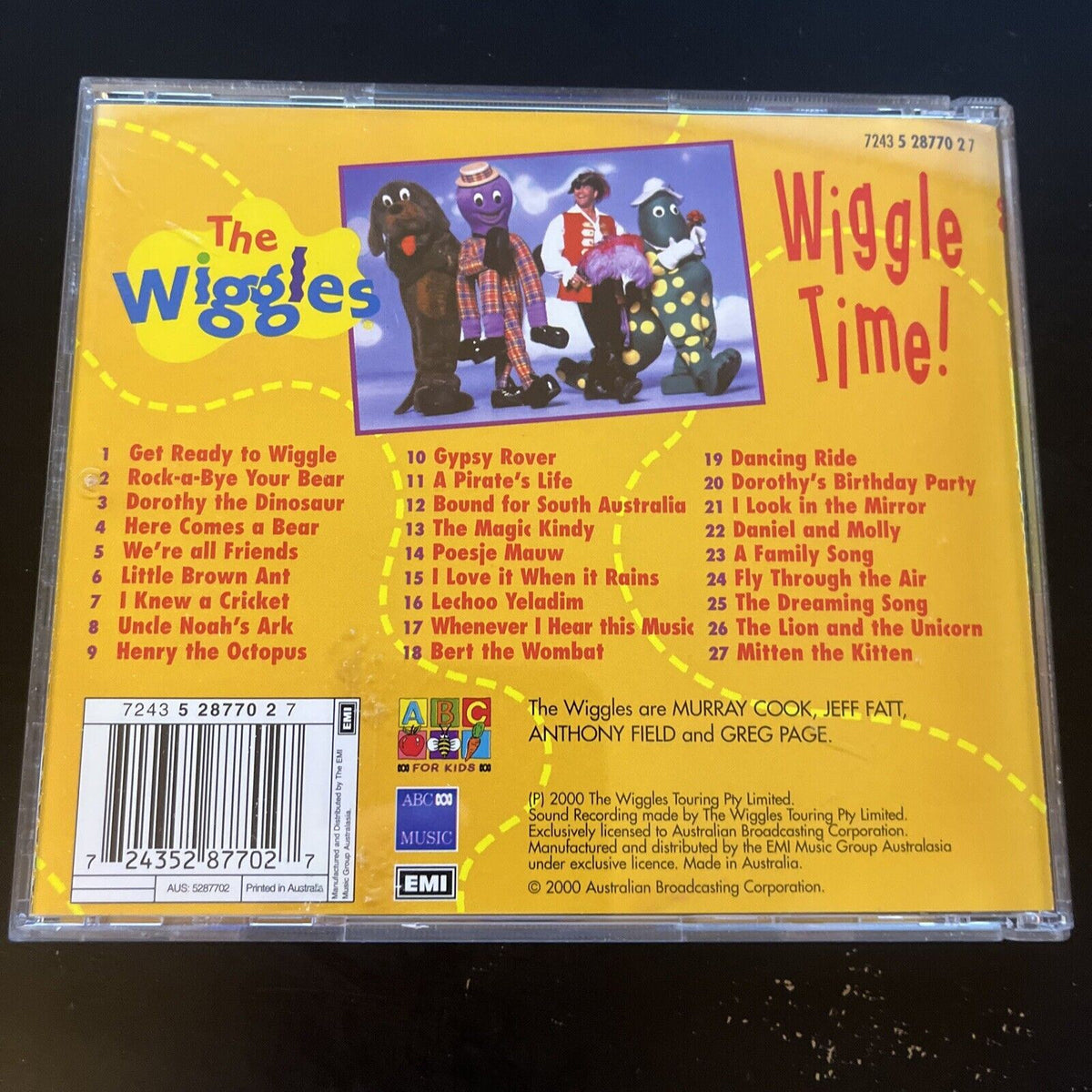 Wiggle Time The Wiggles - Wiggle Time! (CD, 2000) – Retro Unit
