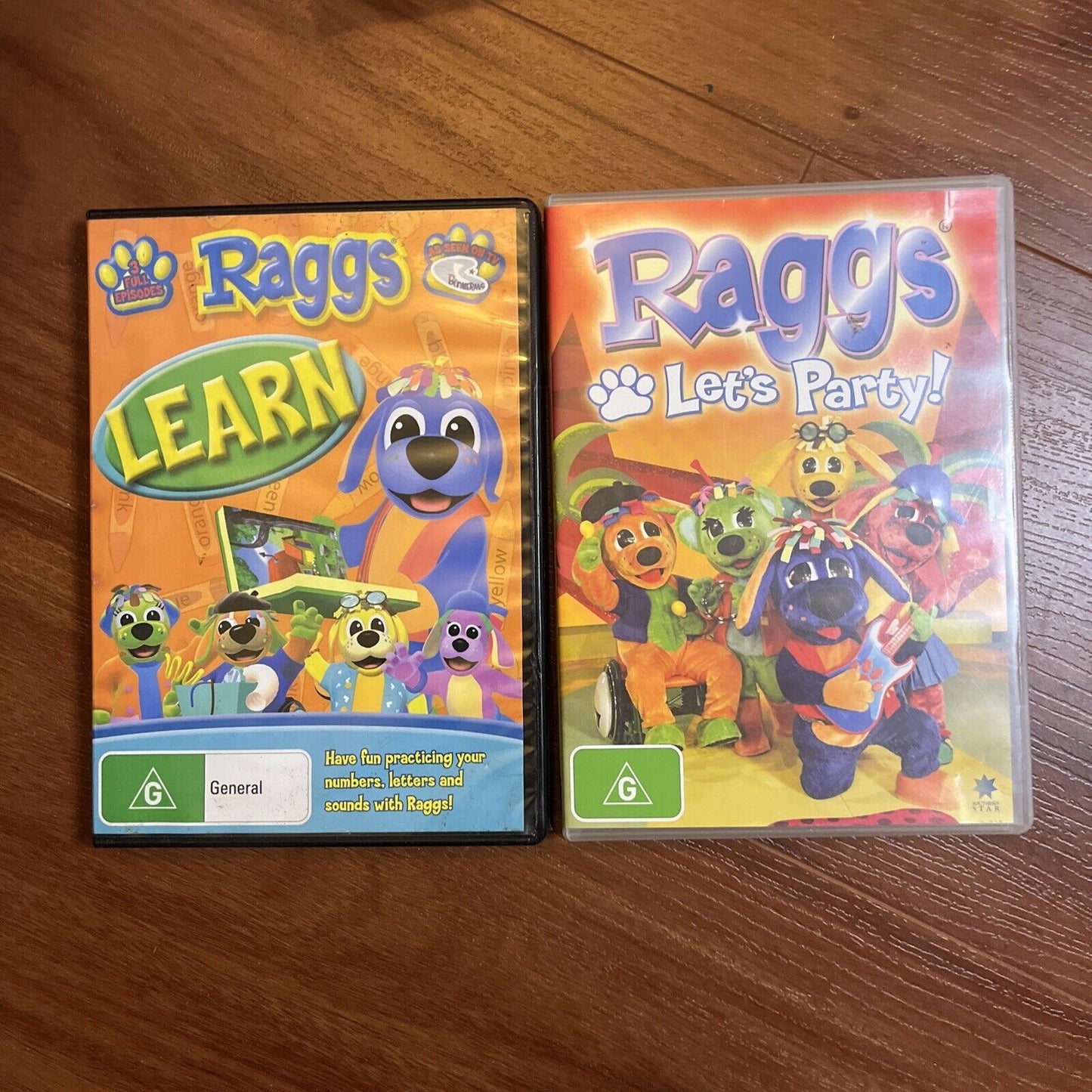 Raggs - Learn / Let's Party (DVD) All Regions