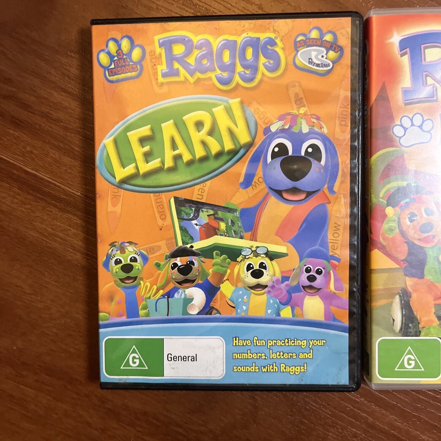 Raggs - Learn / Let's Party (DVD) All Regions