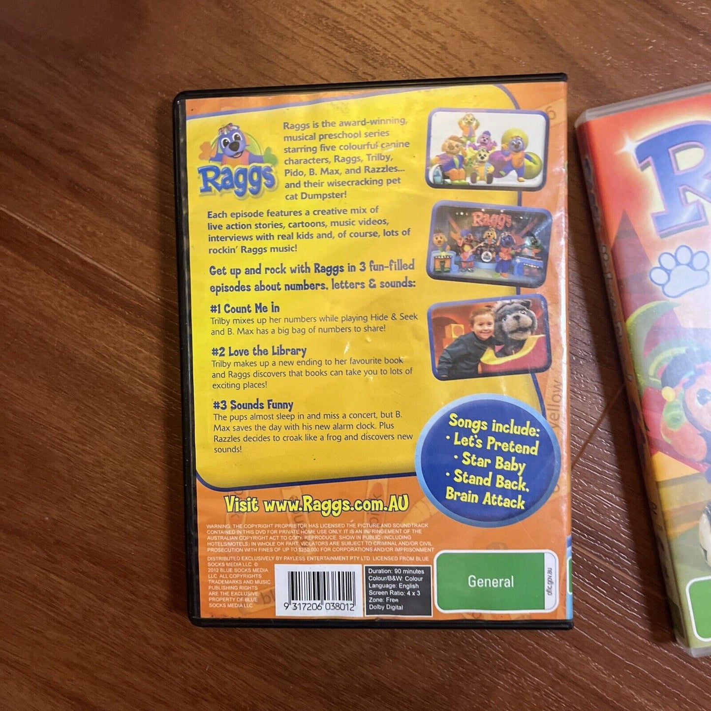 Raggs - Learn / Let's Party (DVD) All Regions – Retro Unit