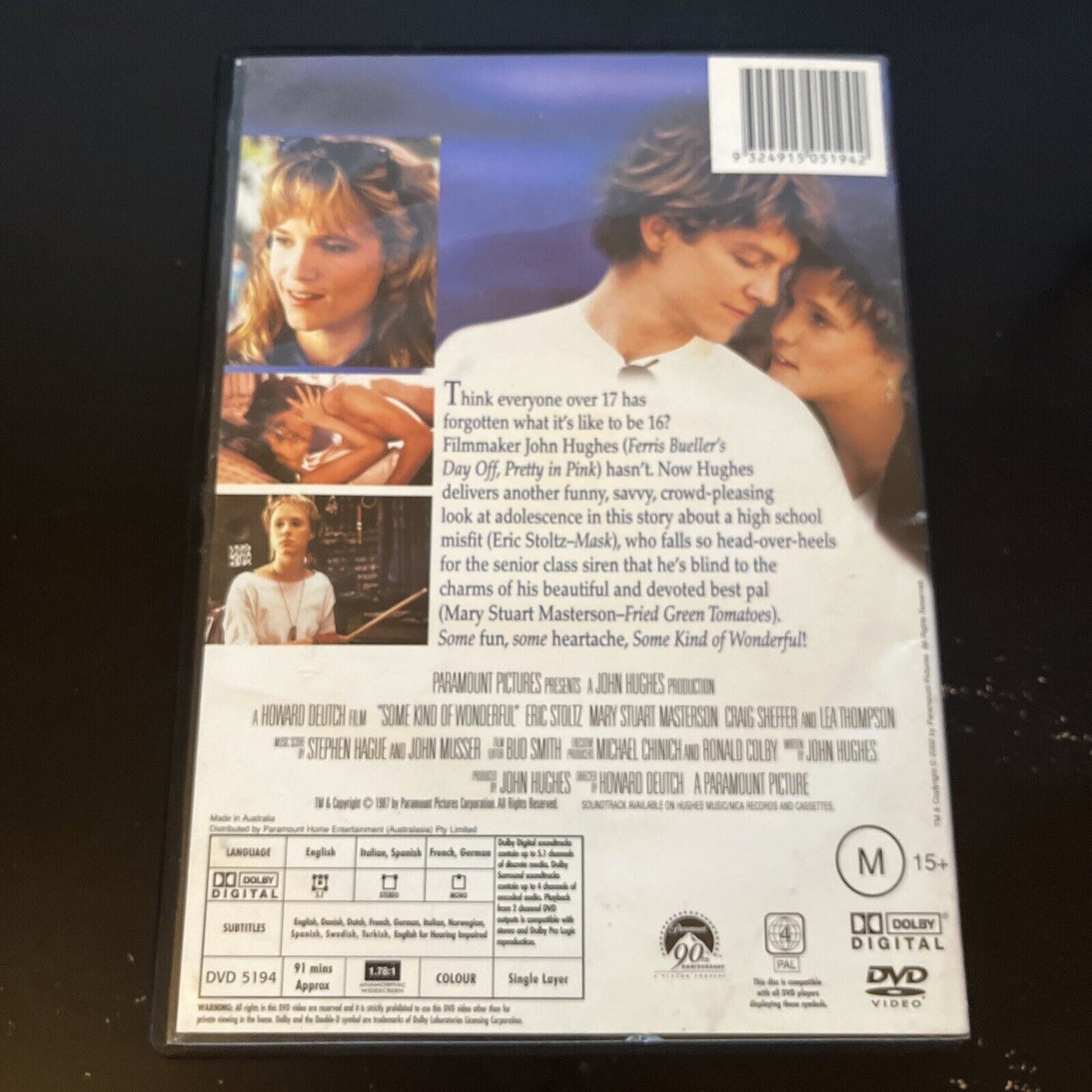 Some Kind of Wonderful (DVD, 1987) Eric Stoltz, Mary Stuart Masterson ...