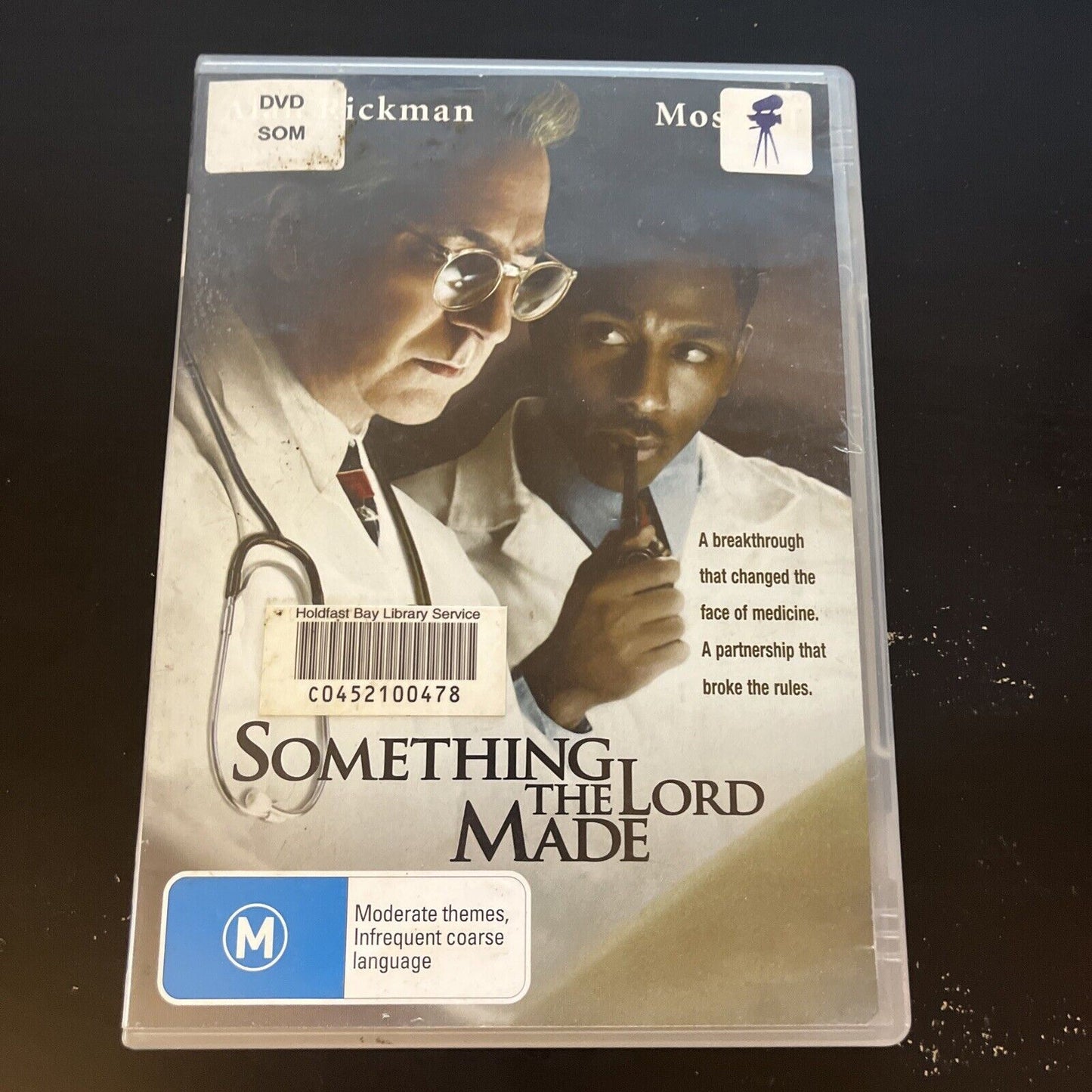 Something The Lord Made (DVD, 2004) - Ex-Library Alan Rickman, Mos Def Region 4