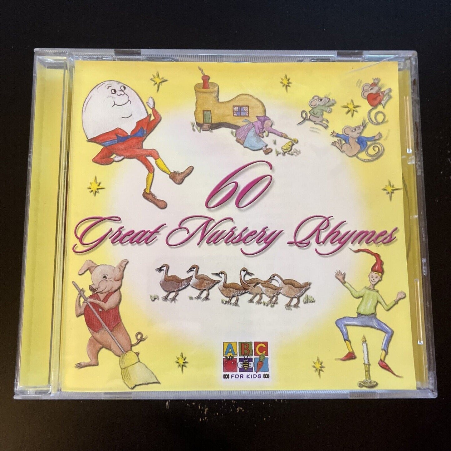 ABC for Kids - 60 Great Nursery Rhymes (CD, 2004)