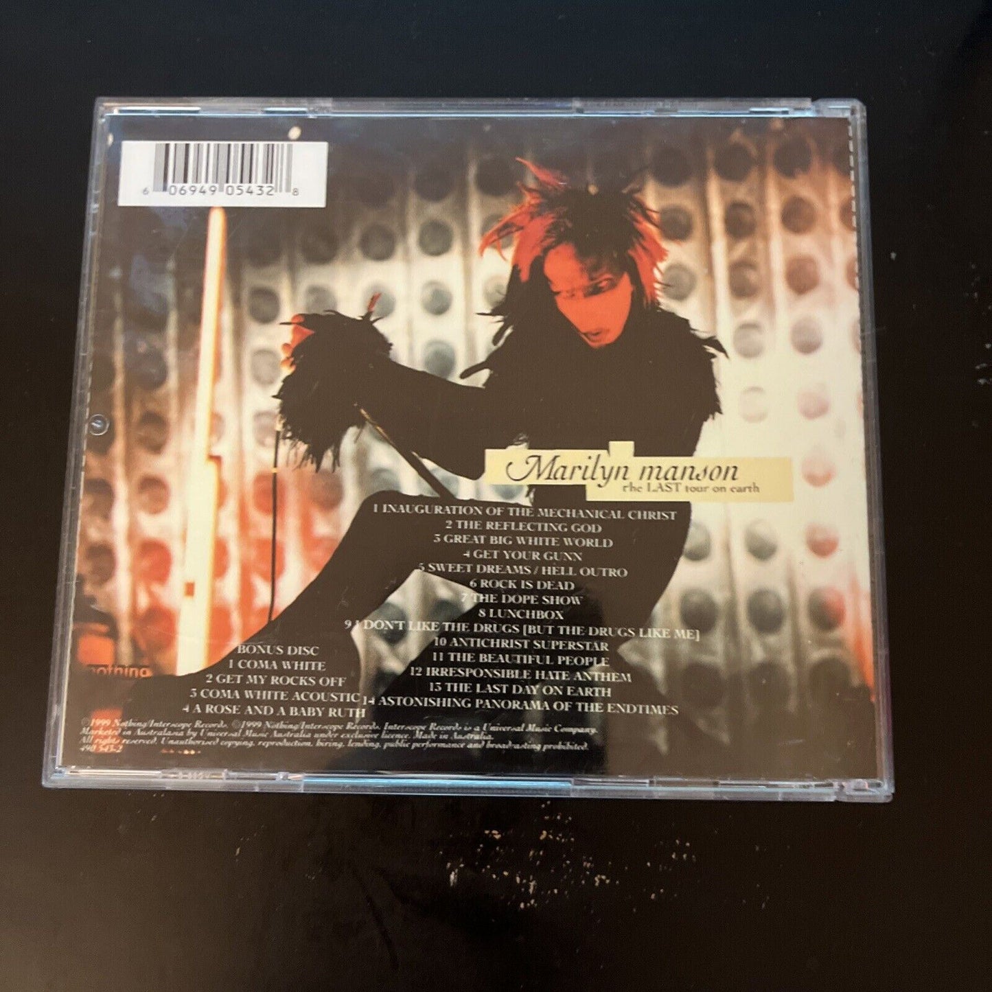 Marilyn Manson - The Last Tour On Earth (CD, 1999)