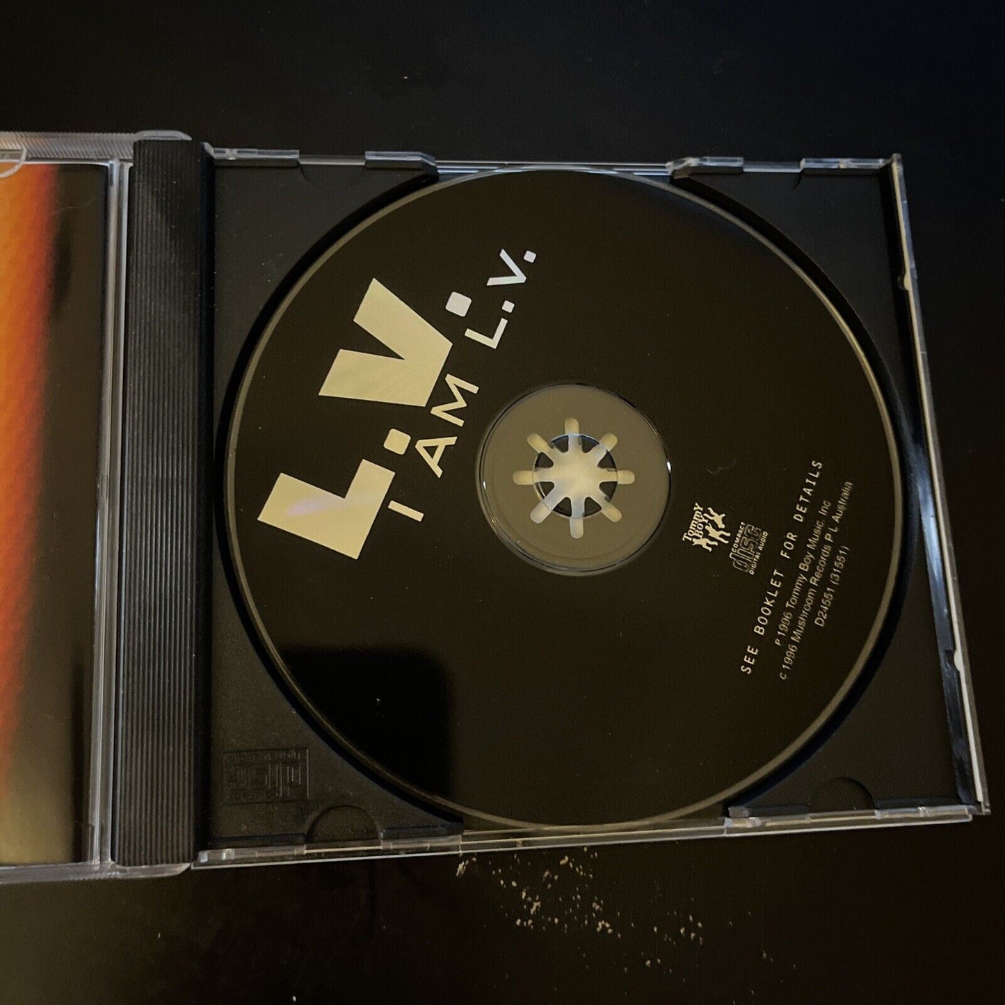 L.V. - I Am L.V. (CD, 1995) Tommy Boy