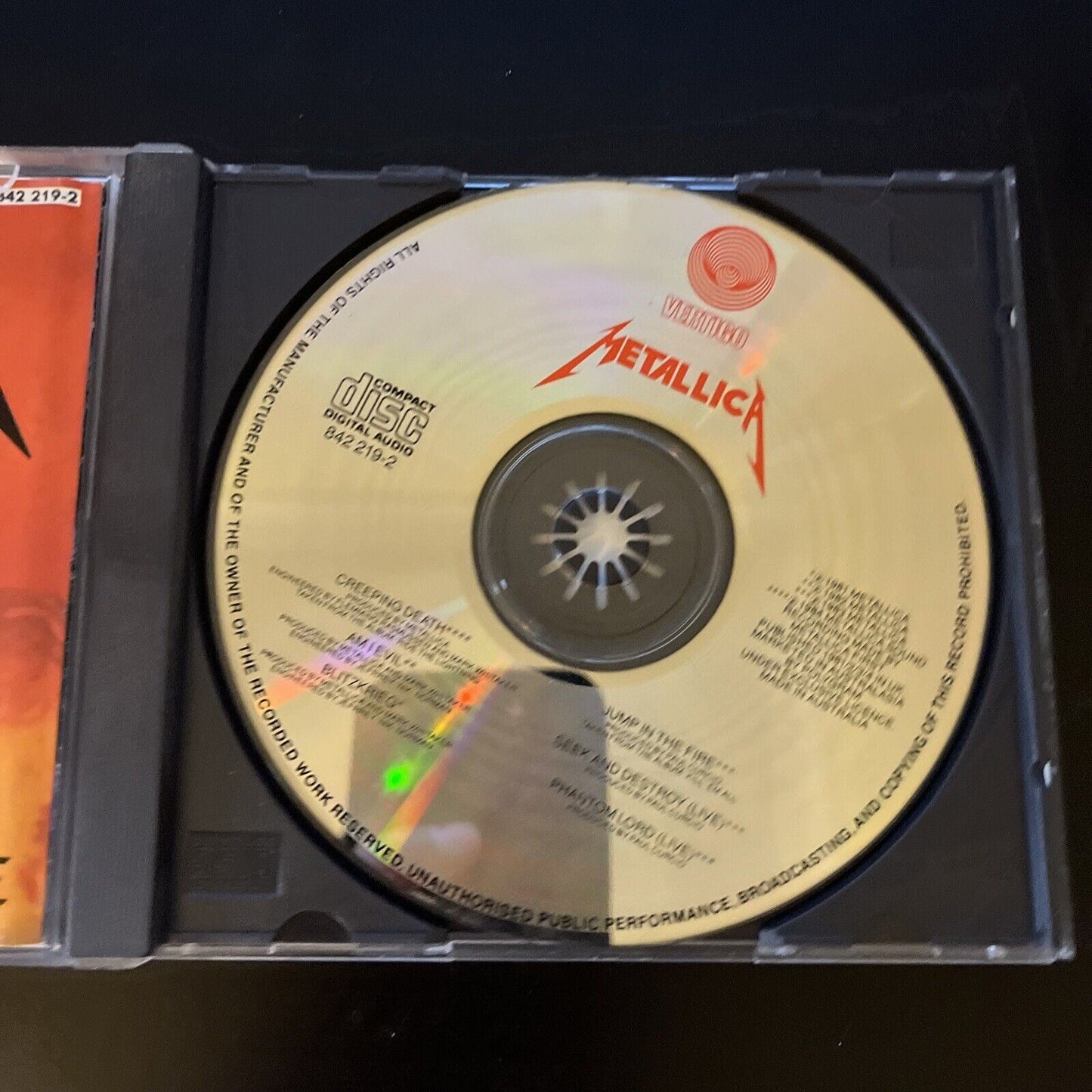 Metallica - Creeping Death / Jump In The Fire (CD, 1990)