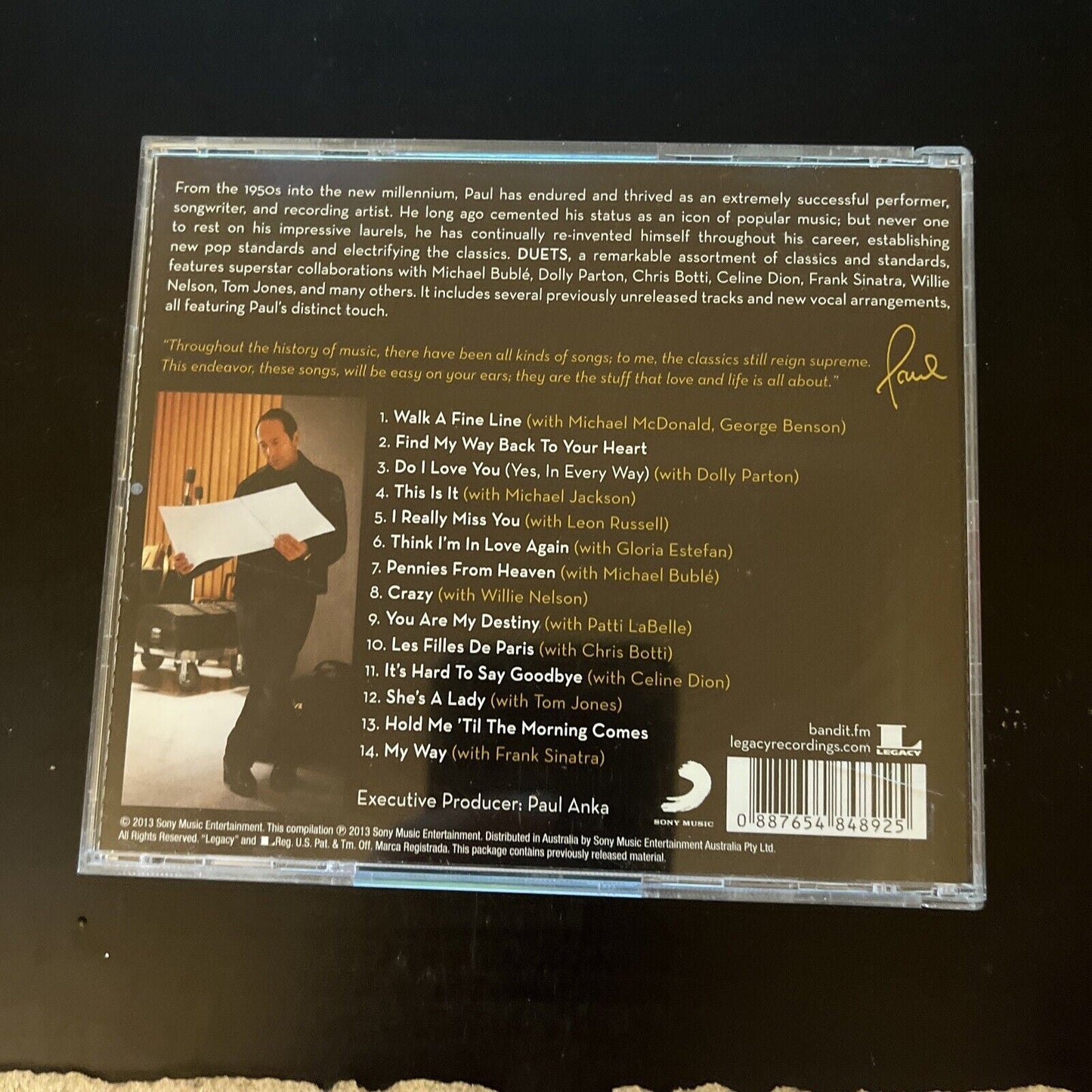 Paul Anka – Duets (CD, 2013)
