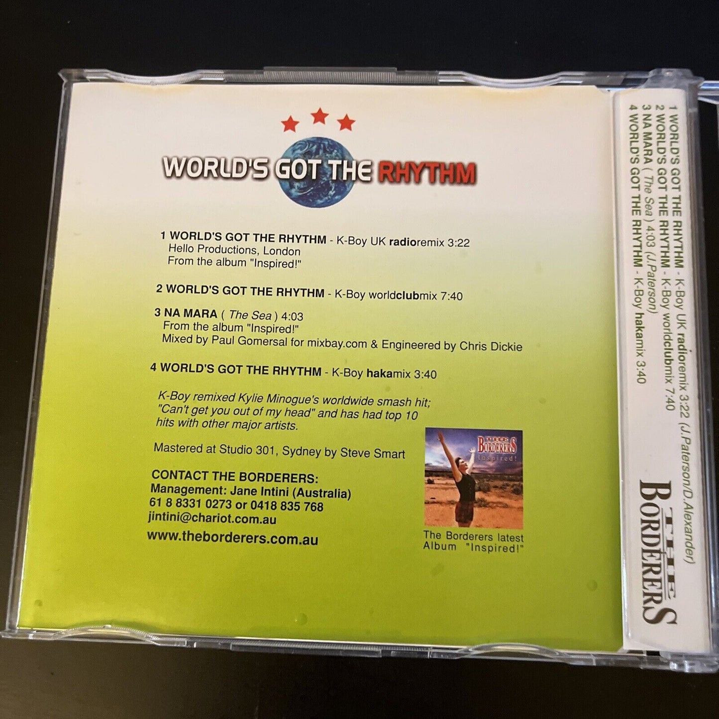 The Borderers - World's Got Rhythm (CD)