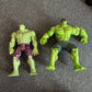 2x Hulk Action Figures 11" Action Figure Talking Light 2008 C-086D & 2013 C-325B