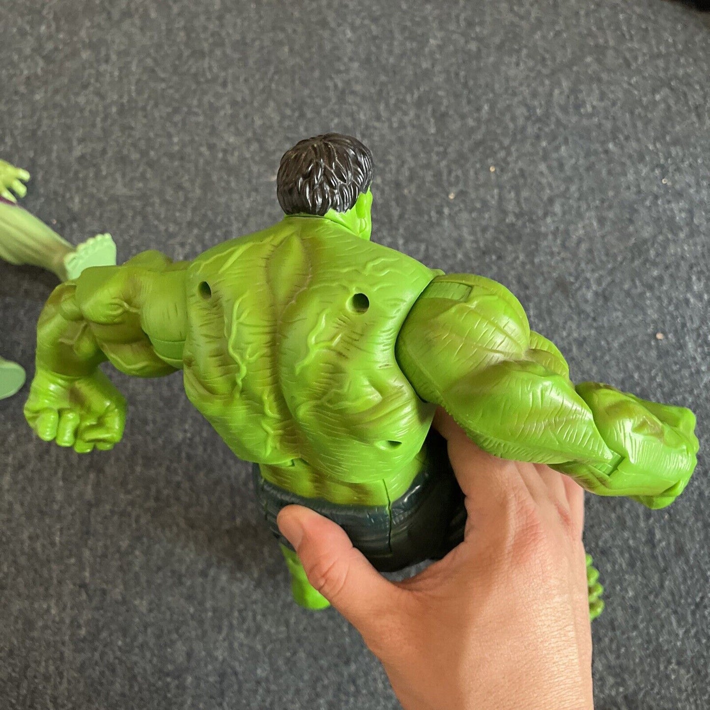 2x Hulk Action Figures 11" Action Figure Talking Light 2008 C-086D & 2013 C-325B