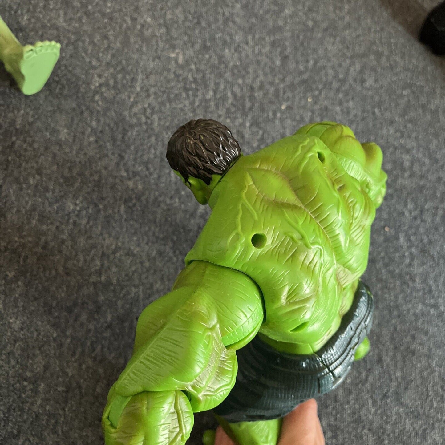 2x Hulk Action Figures 11" Action Figure Talking Light 2008 C-086D & 2013 C-325B