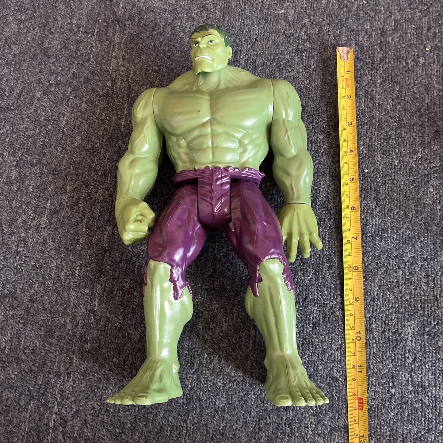 2x Hulk Action Figures 11" Action Figure Talking Light 2008 C-086D & 2013 C-325B