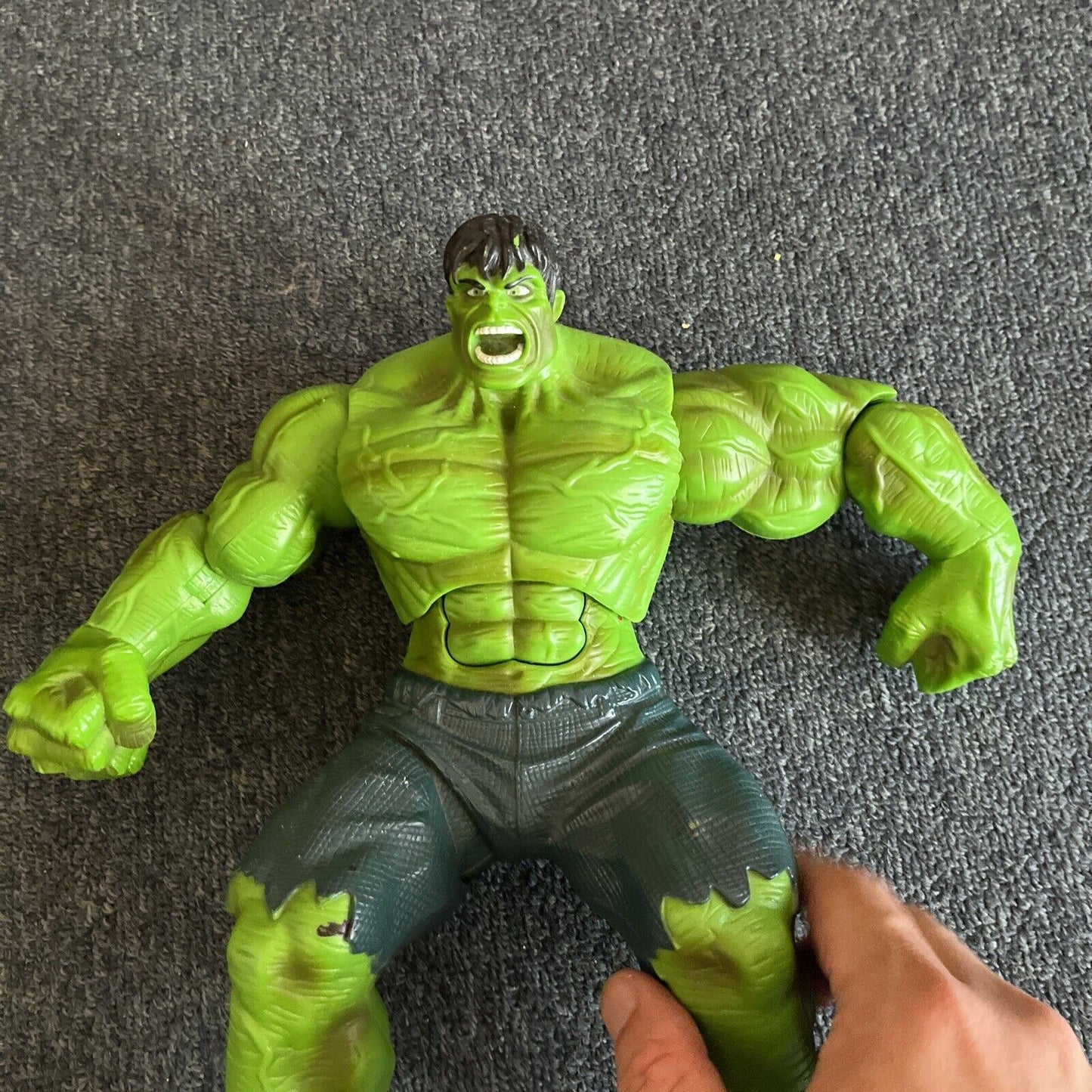 2x Hulk Action Figures 11" Action Figure Talking Light 2008 C-086D & 2013 C-325B