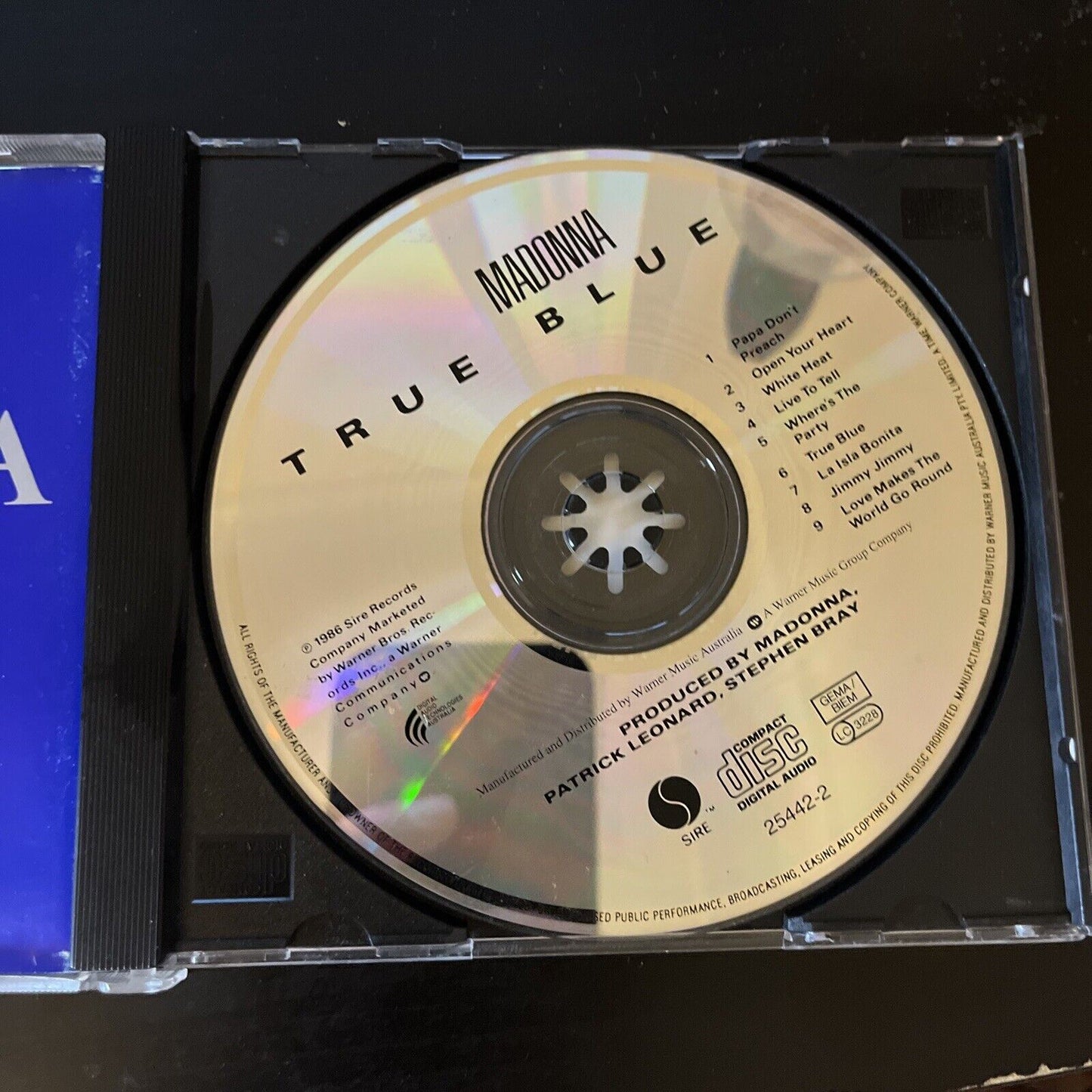 Madonna - True Blue  (CD, 1986)