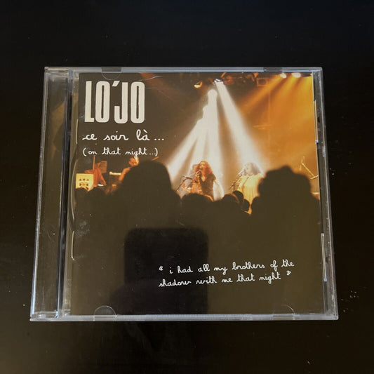 Lo' Jo - Ce Soir La (On That Night) (CD, 2003)