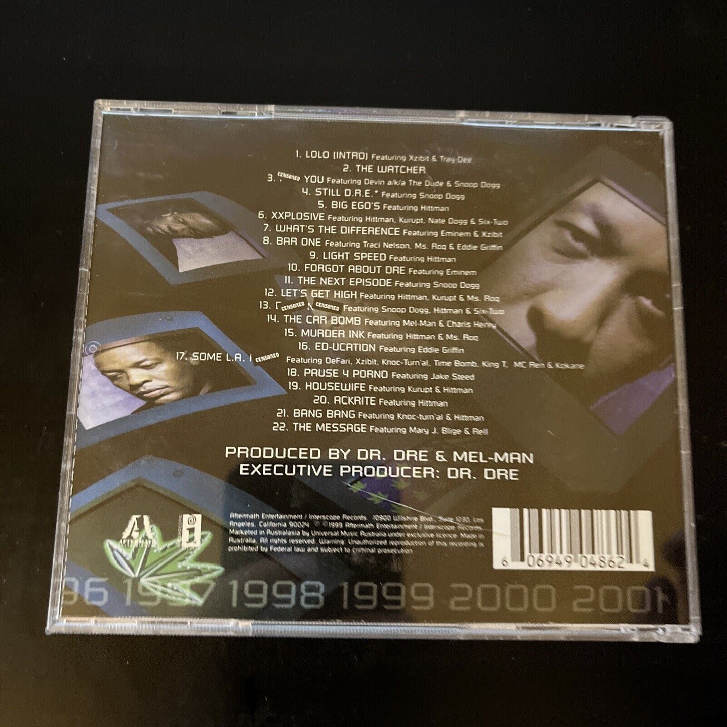 Dr. Dre ‎– 2001 ‎(CD, 1999)