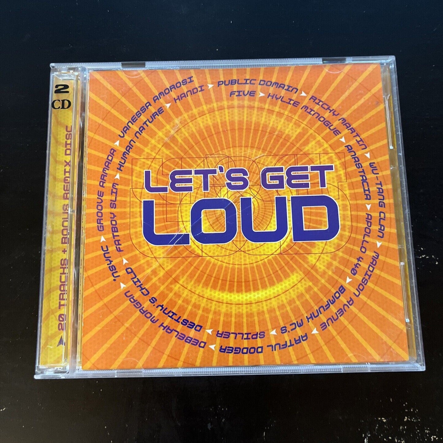 Let's Get Loud by Various Artists (CD 2001 Sony Music 2 disc-set) 24 tracks