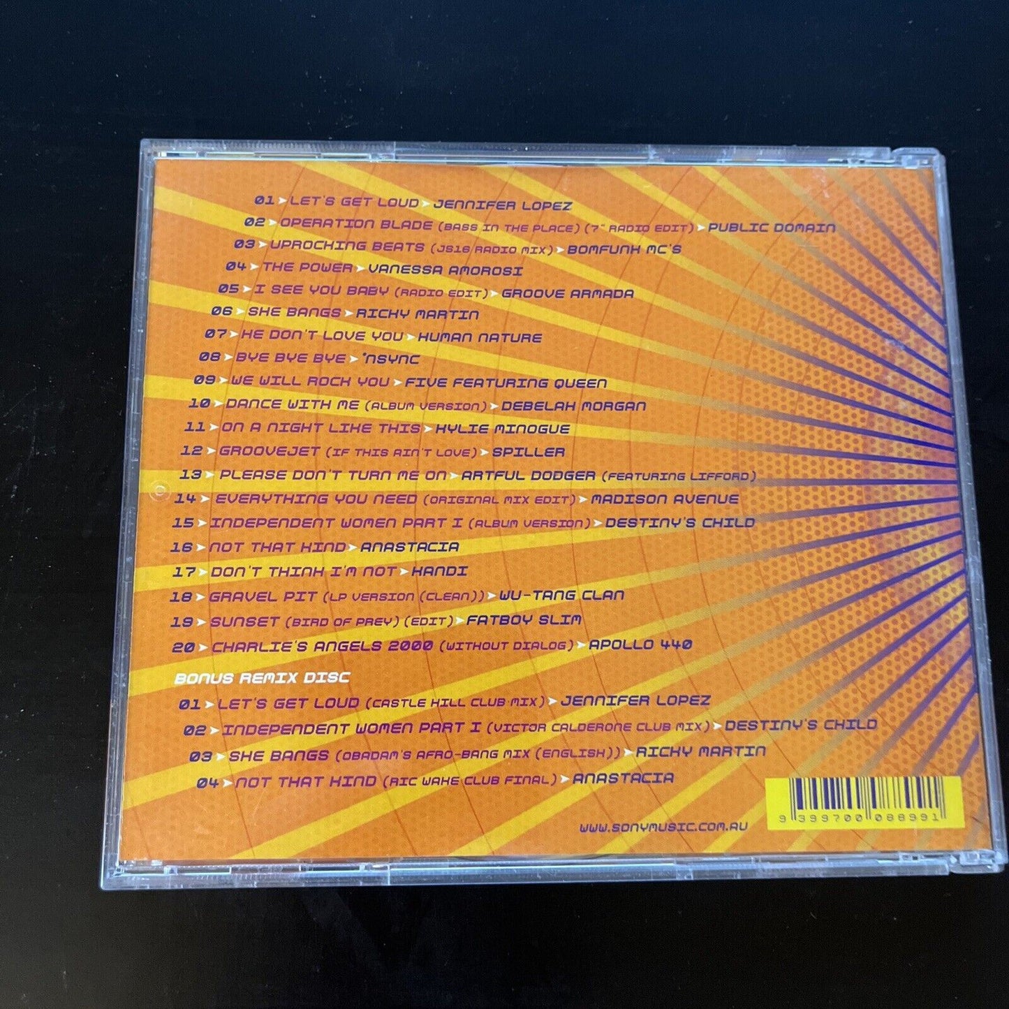 Let's Get Loud by Various Artists (CD 2001 Sony Music 2 disc-set) 24 tracks