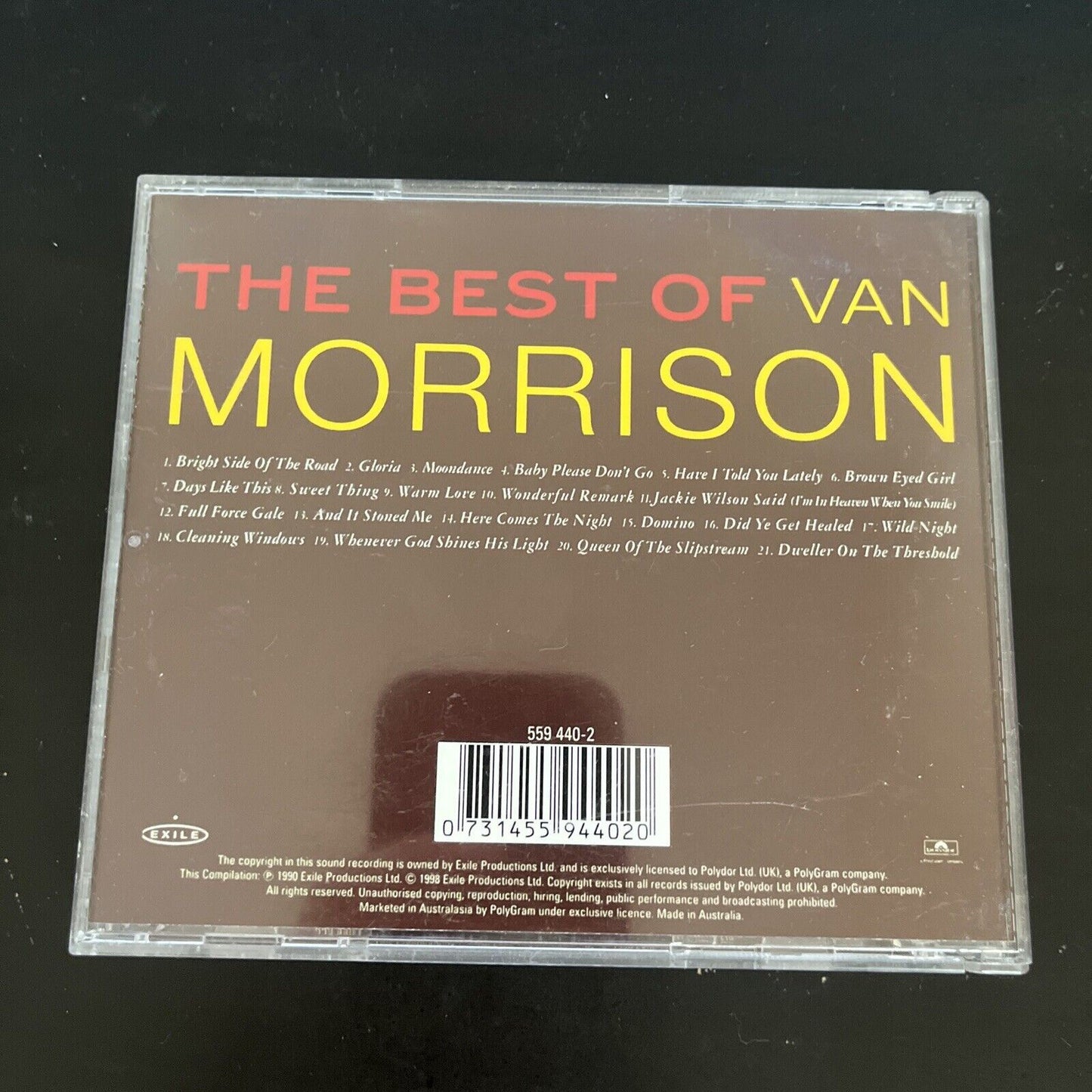 Van Morrison - The Best of Van Morrison (CD, 1998)