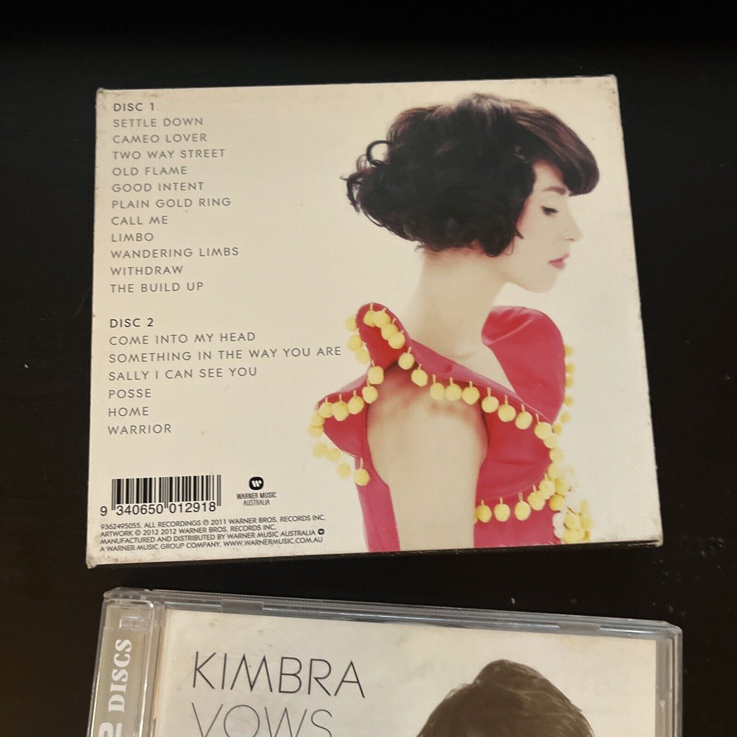 Kimbra  - Vows - Australian Tour Edition (CD, 2011, 2-Disc)