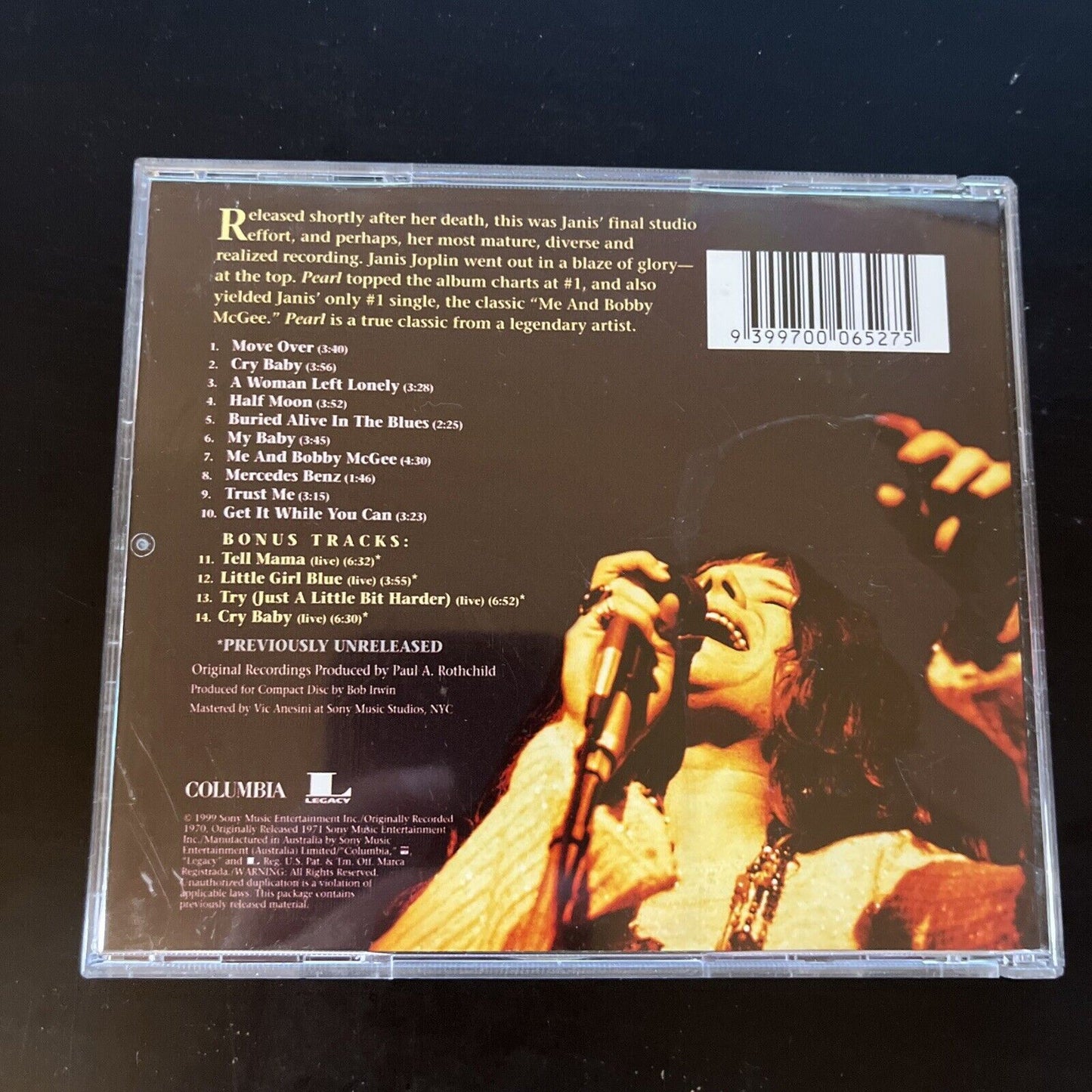 Janis Joplin – Pearl (CD, 1970)