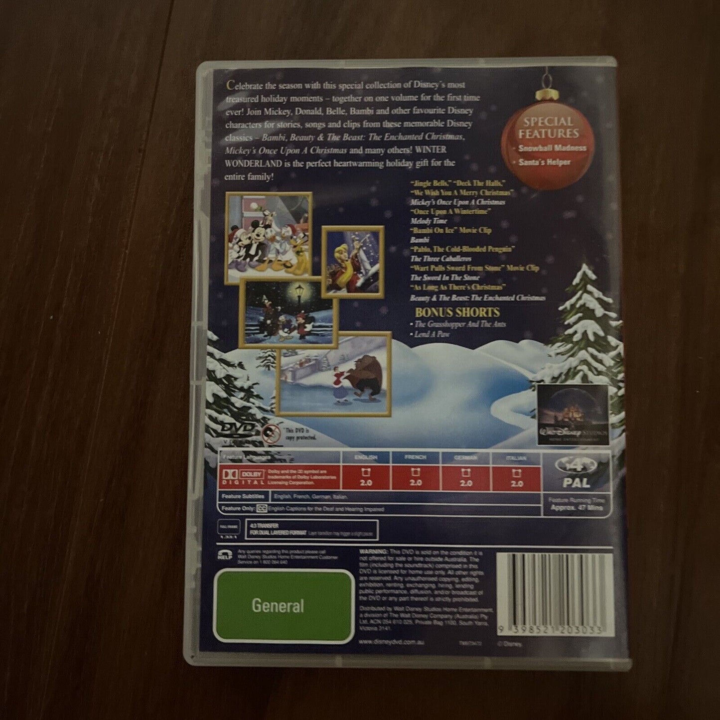 Winter Wonderland (DVD, 2003) Region 4