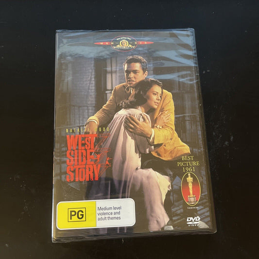 *New Sealed* West Side Story (DVD, 1961) Natalie Wood, Richard Beymer Region 4