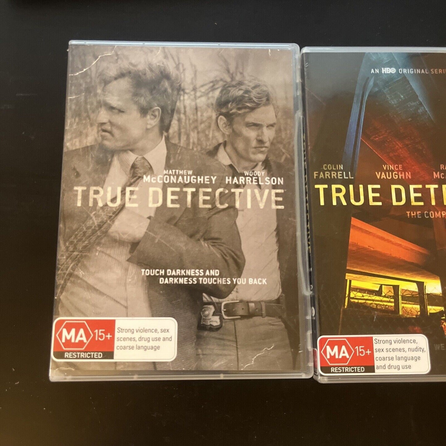 True Detective : Season 1 & 2 (DVD, 2015, 6-Disc) Region 4
