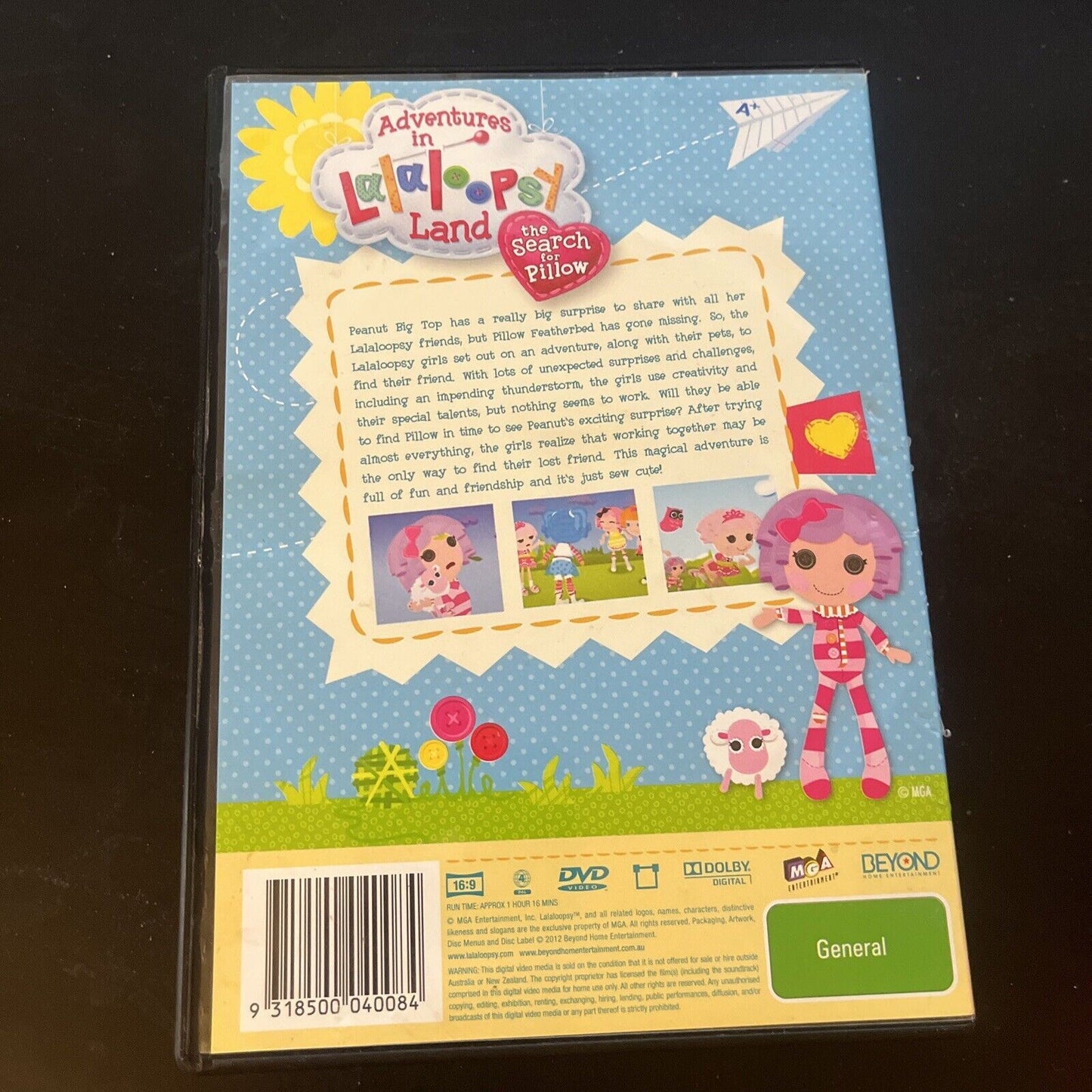 Adventures In Lalaloopsy Land - The Search For Pillow (DVD, 2011) Region 4