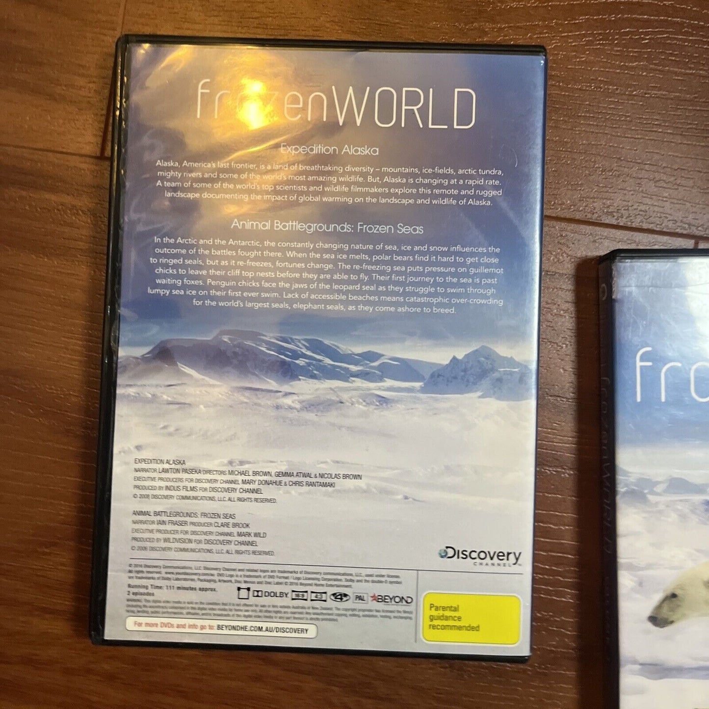 Discover Channel: Frozen World - Volume 1,2,3 (DVD, 2007, 3-Disc) Region 4