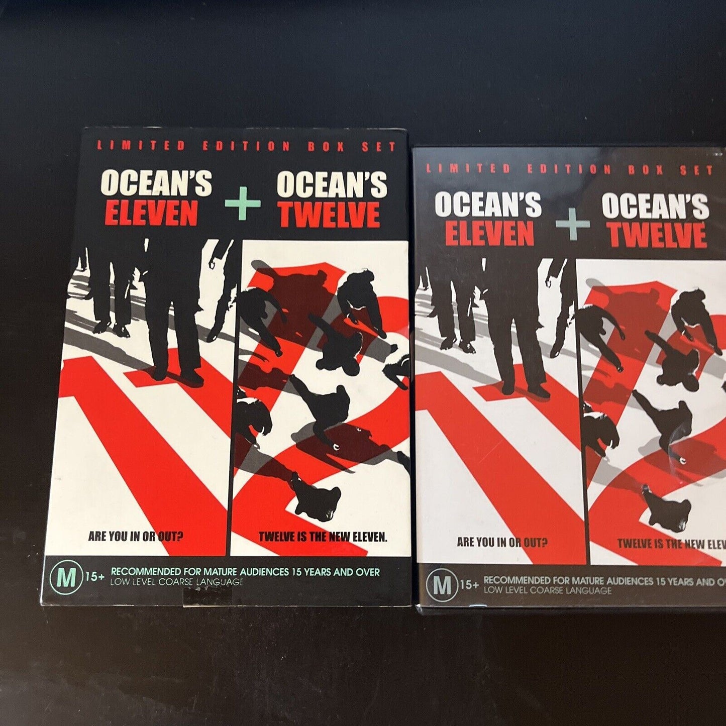 Ocean's Eleven / Ocean's Twelve (DVD, 2001, 2-Disc) Region 4