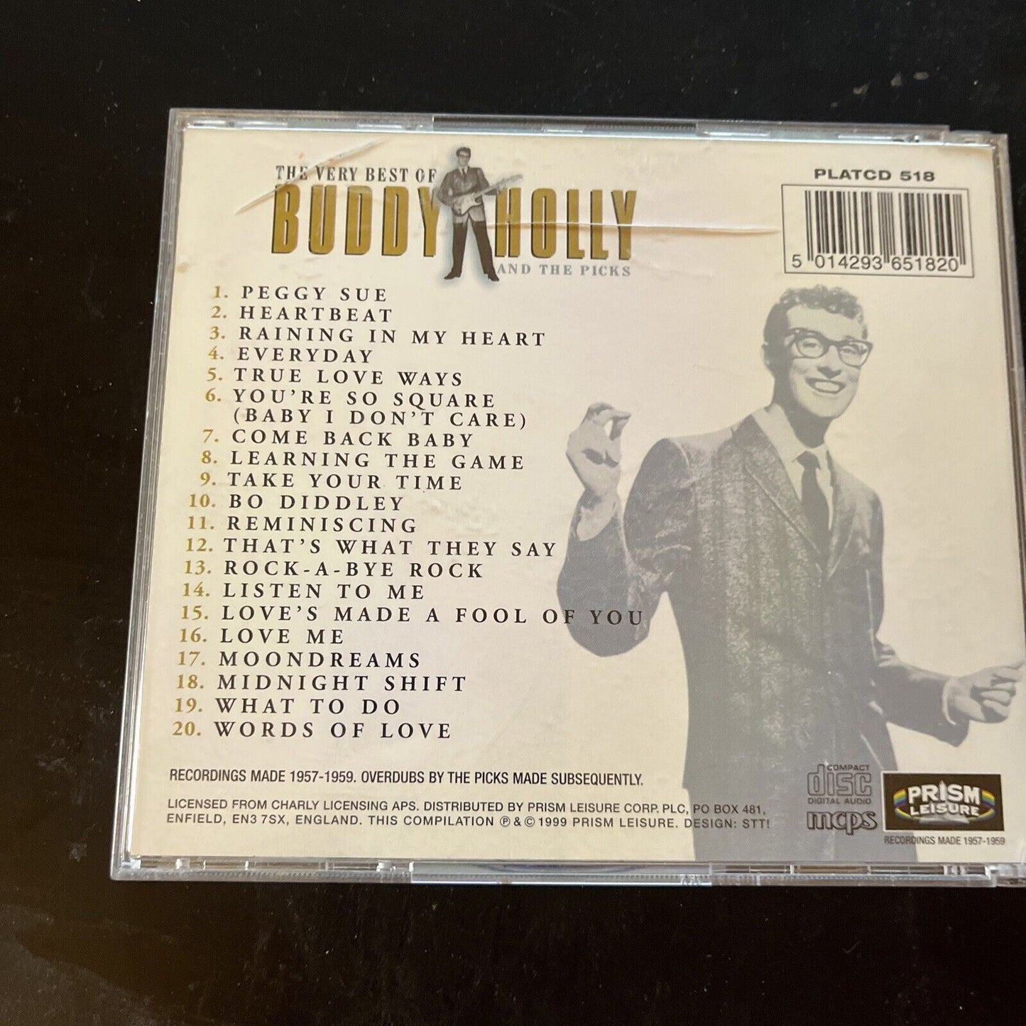 Buddy Holly  - The Very Best of Buddy Holly (CD, 1999)