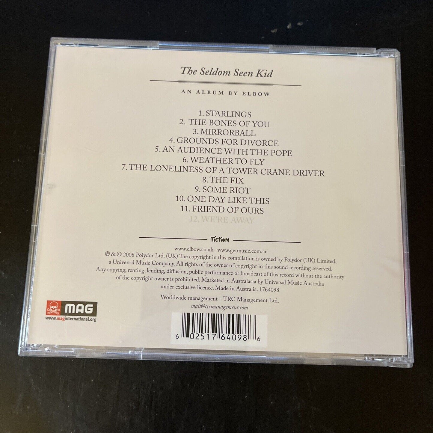 Elbow - The Seldom Seen Kid [Bonus Track] (CD, 2011)