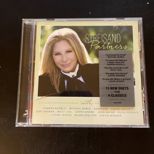 Barbra Streisand - Partners [Deluxe Edition] (CD, 2014)