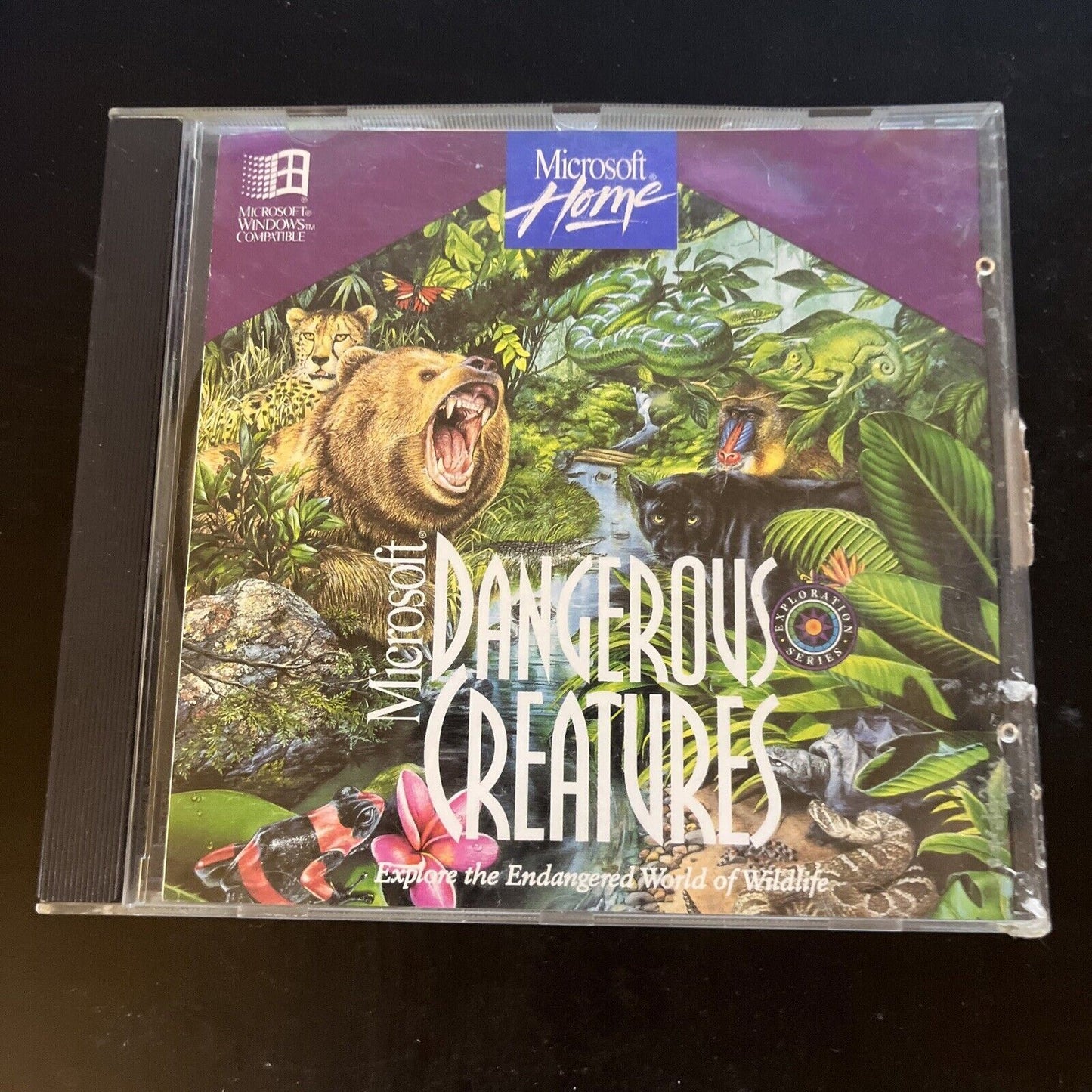 Microsoft Dangerous Creatures PC CDROM Windows 3.11