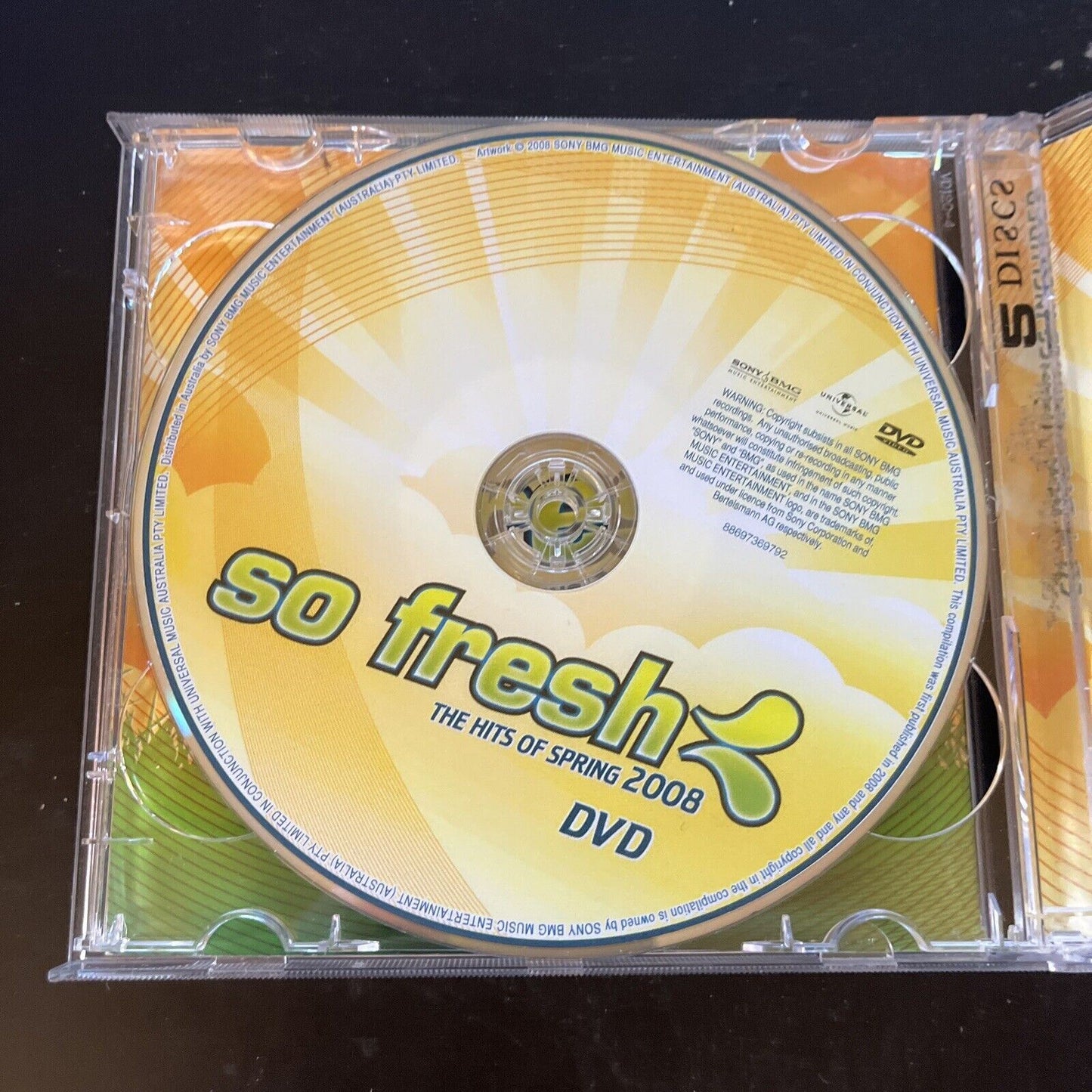 So Fresh: The Hits Of Spring 2008 CD + Bonus DVD