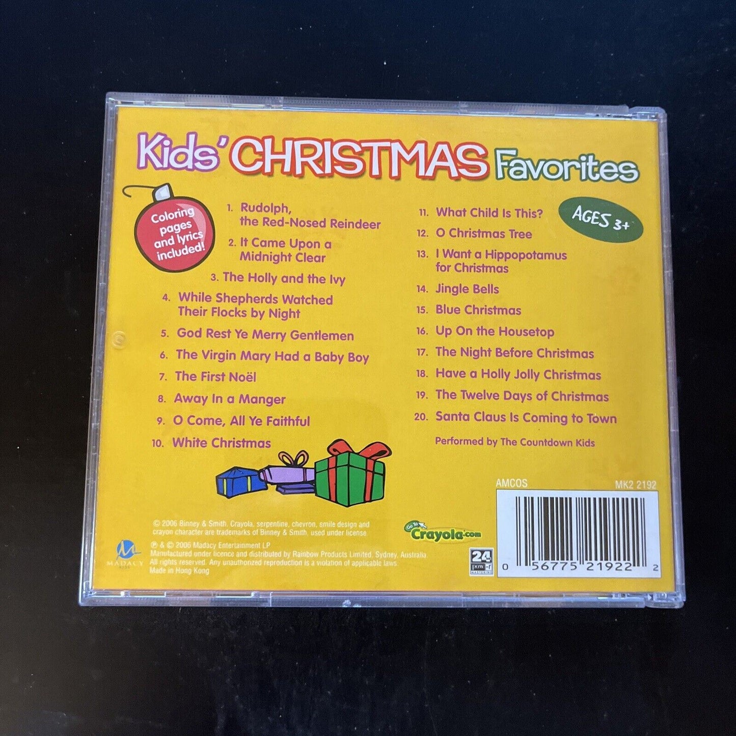 Crayola Kids Christmas Favorites by Various Artists (CD, 2003)